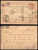 EUROPA - AUSTRIA - Intero Postale 20 Para Su 5 Kreuzer Da Smyrna A Anversa Del 17.8.94 - Andere & Zonder Classificatie