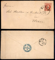 EUROPA - AUSTRIA - 1870 - Intero Postale 5 Kreuzer Da Sisak A Vienna - Andere & Zonder Classificatie