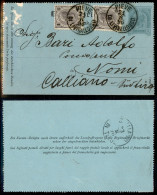 EUROPA - AUSTRIA - Pieve Di Livinallongo - Intero Postale Da 3 Kreuzer Con Complementari (50+50) Per Nomi Del 21.8.96 - Andere & Zonder Classificatie