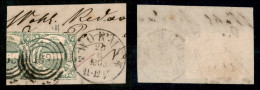 EUROPA - GERMANIA - Thurm Taxis - 1859 - 1 Kreuzer (20) Usato A Worms Su Frammento - Otros & Sin Clasificación