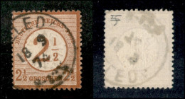 EUROPA - GERMANIA - 1874 - 2 1/2 Groschen Su 2 1/2 (29) Usato - Altri & Non Classificati