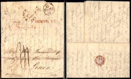 EUROPA - GRAN BRETAGNA - Lettera Da Manchester A Genova Del 10.3.1828 - Other & Unclassified