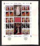 EUROPA - GRAN BRETAGNA - ISLE OF MAN - 2002 - Bustone FDC Minifoglio Golden Jubilee - Andere & Zonder Classificatie