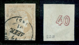 EUROPA - GRECIA - 1871 - 40 Lepta (37) Usato - Other & Unclassified