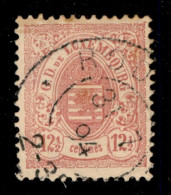 EUROPA - LUSSEMBURGO - 1880 - 12 1/2 Cent (41) Usato - Otros & Sin Clasificación