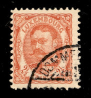 EUROPA - LUSSEMBURGO - 1908 - 2 1/2 Franchi Guglielmo IV (82) - Usato - Sonstige & Ohne Zuordnung