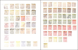 EUROPA - LUSSEMBURGO - 1859/1990 - Collezione/accumulazione Di Centinaia Di Valori Del Periodo In 15 Pagine Di Raccoglit - Autres & Non Classés