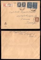 EUROPA - NORVEGIA - Europa Cept – Raccomandata Da Oslo A Lerum Del 3.7.68 (Unif. 436/437+502) - Otros & Sin Clasificación