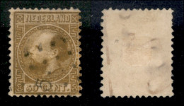 EUROPA - OLANDA - 1867 - 50 Cent (12) Usato - Andere & Zonder Classificatie