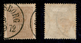 EUROPA - SVEZIA - 1862 - 3 Ore (14 - Primo Tipo) - Usato - Otros & Sin Clasificación