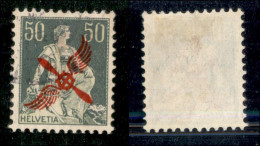 EUROPA - SVIZZERA - 1919 - 50 Cent (145-Aerea) - Usato - Otros & Sin Clasificación