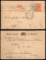 OLTREMARE - AUSTRALIA - Intero Postale 1 Pence + ½ Pence Aggiunto Da Melbourne A Roma Del 6.9.10 - Other & Unclassified