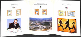 OLTREMARE - COREA DEL SUD - 1983 - Album Commemorativo 3° Anniversario Assegnazione Olimpiadi A Seul (1264 Xx 2 + 1374 X - Autres & Non Classés