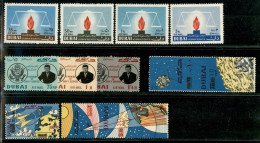 OLTREMARE - DUBAI - 1963/1966 - Insieme Di 5 Serie Complete Del Periodo - Gomma Integra - Altri & Non Classificati