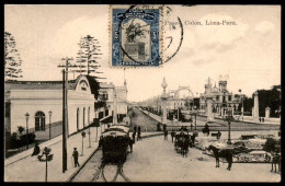 OLTREMARE - PERU' - Paseo Colon - Cartolina Da Lima A Brescia Del 6.7.08 - Autres & Non Classés