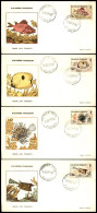 OLTREMARE - POLINESIA FRANCESE - 1962 - Pesci (24/27) - Serie Completa In Buste FDC 15.12.62 - Altri & Non Classificati