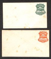 OLTREMARE - STATI UNITI D'AMERICA - 1876 – Due Buste Postali Nuove - Autres & Non Classés