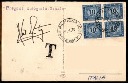 AUTOGRAFI - Armstrong Neil (astronauta) - Autografo (non Catalogato) Su Cartolina Del 1970 - Altri & Non Classificati