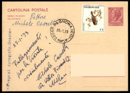 AUTOGRAFI - Cascella Michele (pittore) - Autografo (F - 1) Con Saluti Cordiali Su Cartolina Postale Del 1973 - Autres & Non Classés