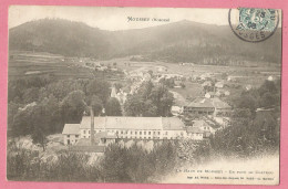 SAS1163   CPA    MOUSSEY  (Vosges)   LE HAUT DE MOUSSEY - EN FACE LE CHATEAU  +++++ - Moussey