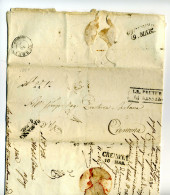 1851 LOMBARDO-VENETO Lettera BASSANO-CREMONA+timbri ARRIVO/PARTENZA-g48 - ...-1850 Préphilatélie