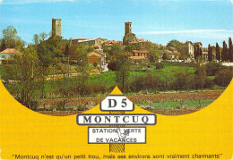 46 - Montcuq - Vue Générale - Montcuq