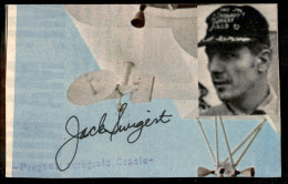 AUTOGRAFI - Jack Swigert (astronauta) - Autografo Su Cartolina Rispedita In Busta Ufficiale "NASA" Del 1971 - Altri & Non Classificati