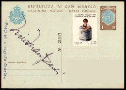 AUTOGRAFI - Manfredi Saturnino Detto Nino (attore) - Autografo (F - C) Su Cartolina Postale - Sonstige & Ohne Zuordnung