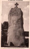 CPA - MENHIR De St DUZEC Entre L'ÎLE GRANDE Et TRÉBEURDEN - Edition A.Waron - Dolmen & Menhire