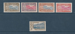 Réunion - YT N° 65 à 69 ** - Neuf Sans Charnière - 1907 1917 - Unused Stamps