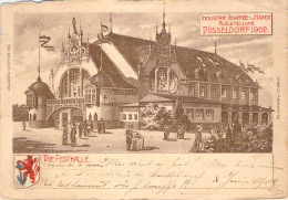 Allemagne - Dussedorf 1902 - Industrie Gewerbe Runst Ausstellung - Die Festhalle - Armoire Couleur - Duesseldorf