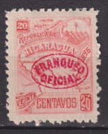 Timbre Neuf* De Service Du Nicaragua De 1896 N°66 MH - Nicaragua