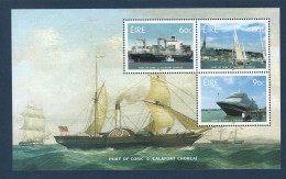 EIRE Ireland Irlande, **, Yv  , Mi BL 91 SG MS 2171, Port De Cork, - Blocks & Sheetlets