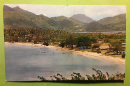 MARTINIQUE,  Ste Sainte Anne,  Plage De La Pointe Marin,  Timbre Rocher Du Diamant,  1971, TB - Le Marin