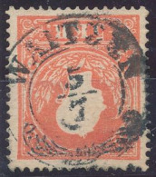 1858. Typography With Embossed Printing 5kr, WAITZEN - ...-1867 Prephilately