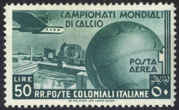 * 1934, Calcio, Posta Aerea, 7 Val. (S. A31-37 / 400,-) - Emissions Générales