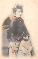 CPA JAPON / FEMME JAPONAISE GEISHA  / JAPAN - Other & Unclassified