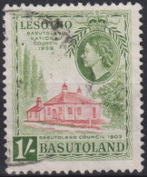 1959 Basutoland ° Mi:GB-BA 59, Sn:GB-BA 59, Yt:GB-BA 59, Council Chamber, Basutoland National Council - 1933-1964 Crown Colony