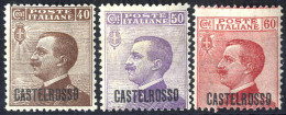 * 1922, Castelrosso, 9 Val. (S. 1-9 / 360,-) - Castelrosso