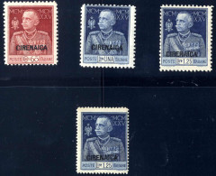 ** 1925-6. Giubileo, Serie Completa Con Il Raro 1,25 L. Azzurro Dent. 13½ Nuova Con Gomma Originale Integra (Sass. 23-26 - Cirenaica