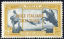 * 1932, Garibaldi, Espressi Aerei, 2 Val., U. + S. A19-20 / 320,- - Egée