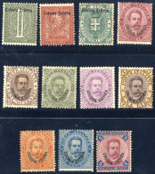 * 1893, Francobolli D'Italia Con Soprastampa "Colonia Eritrea", Serie Completa Di 11 Valori Nuova Con Gomma Originale A  - Eritrea