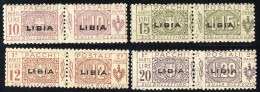 * 1915, Pacchi Postali, Serie Completa Sass. 1/13 / 1.000,-, Linguellati - Libyen