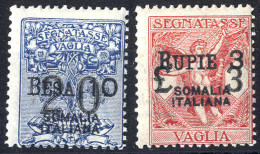 * 1924, Segnatasse Per Vaglia, Serie 6 Valori, Sass. 1-6 / 475,- - Somalie