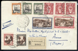 Cover 1933, Lettera Raccomandata Il 31.5.33 Per Berne (Svizzera) Affrancata Per 5,15 L. - Autres & Non Classés
