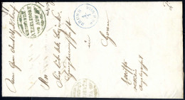 Cover "BRUNN An D. Wild 1 / 1", Blauer Einkreisstempel Auf Ex - Offo - Brief Von Atzelsdorf 1.1.1872 Nach Horn, Senkrech - Autres & Non Classés
