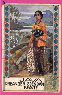 Af8881 - INDONESIA - Vintage POSTCARD - Java - 1920 - Indonésie