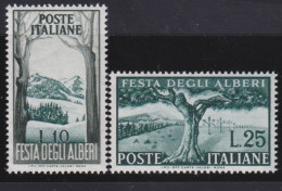 Italy   .  Y&T   .     618/619      .    **         .    MNH - 1946-60: Nieuw/plakker