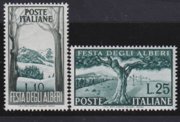 Italy   .  Y&T   .     618/619      .    **         .    MNH - 1946-60: Nuevos