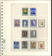 Lindner Vordruckblätter Für Österreichische Briefmarken Kompletter  Jahrgang 1985 Mit Marken, MNH ** - Volledige Jaargang